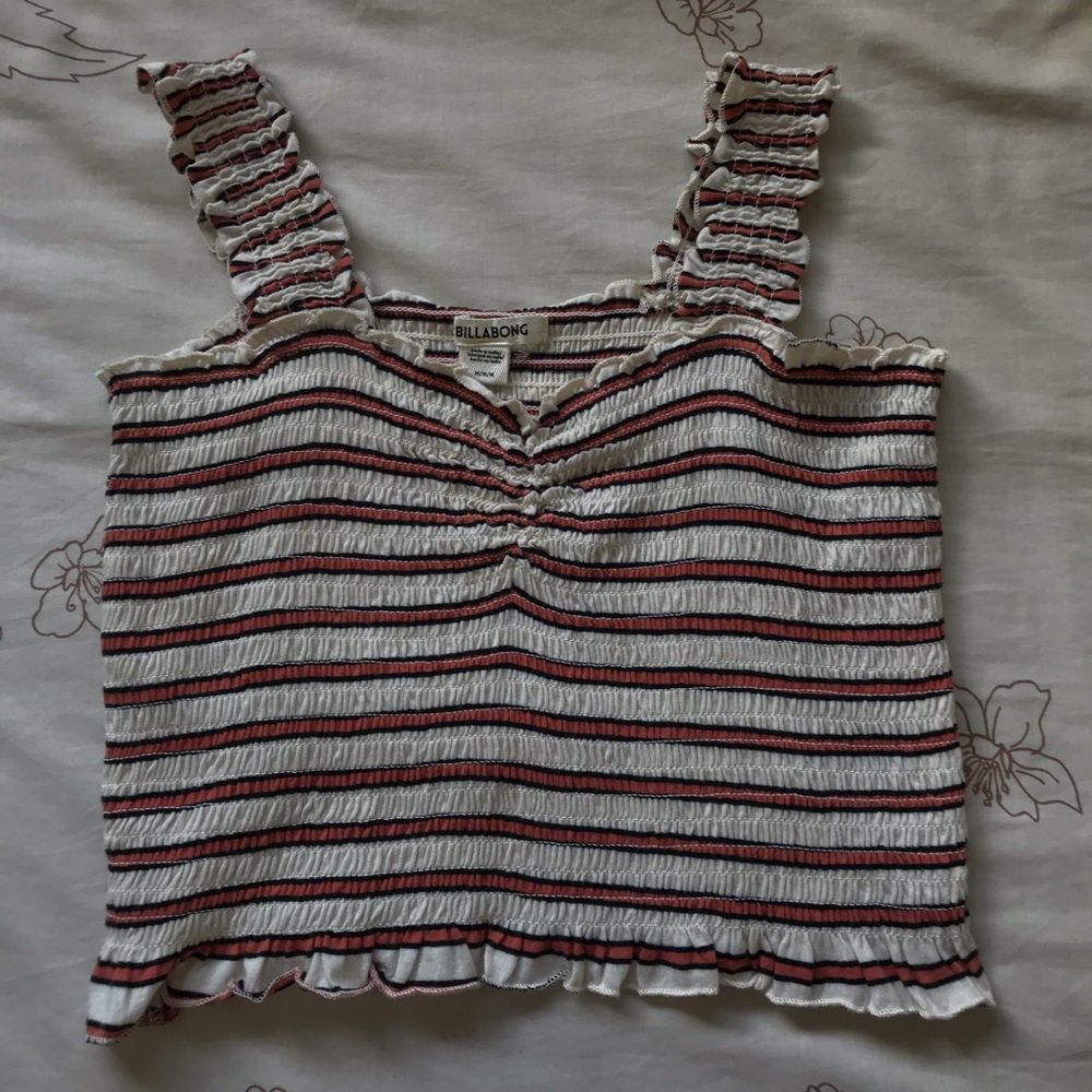 striped billabong tank!